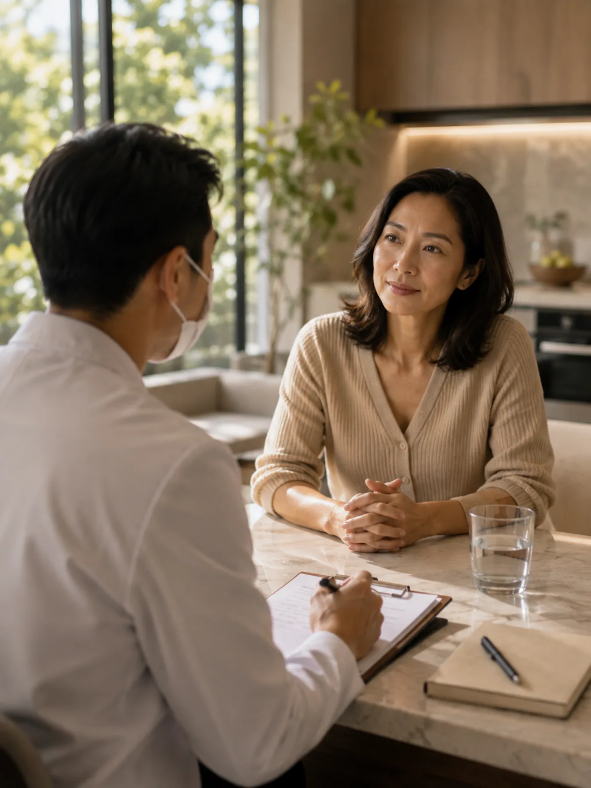 Doctor consultation for a metabolic wellness plan